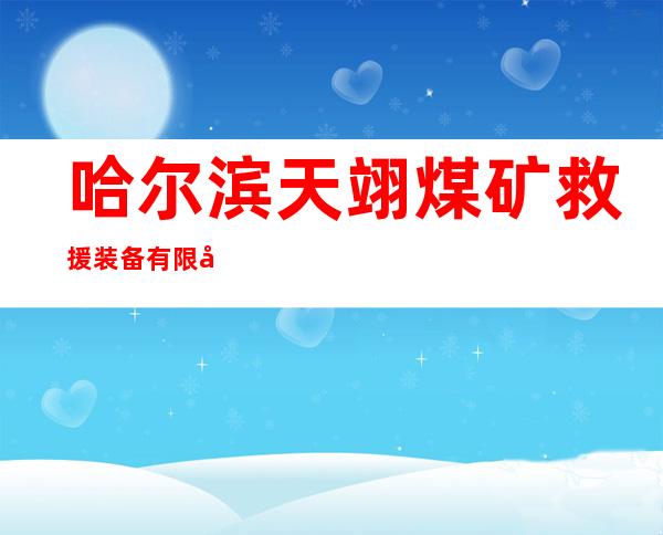 哈尔滨天翊煤矿救援装备有限公司