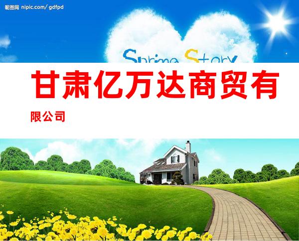 甘肃亿万达商贸有限公司